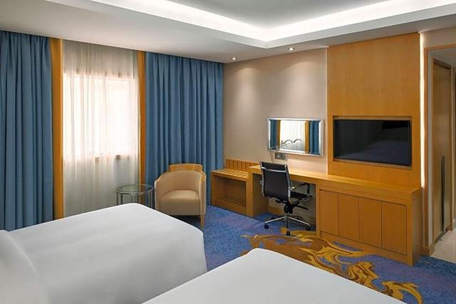 Traditional Double room with city view twin beds